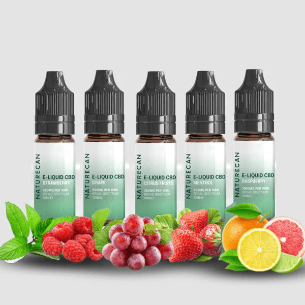 CBD E-liquid Csomag - 5 zzel Naturecan HU CBD E-liquid Csomag - 5 zzel Naturecan HU