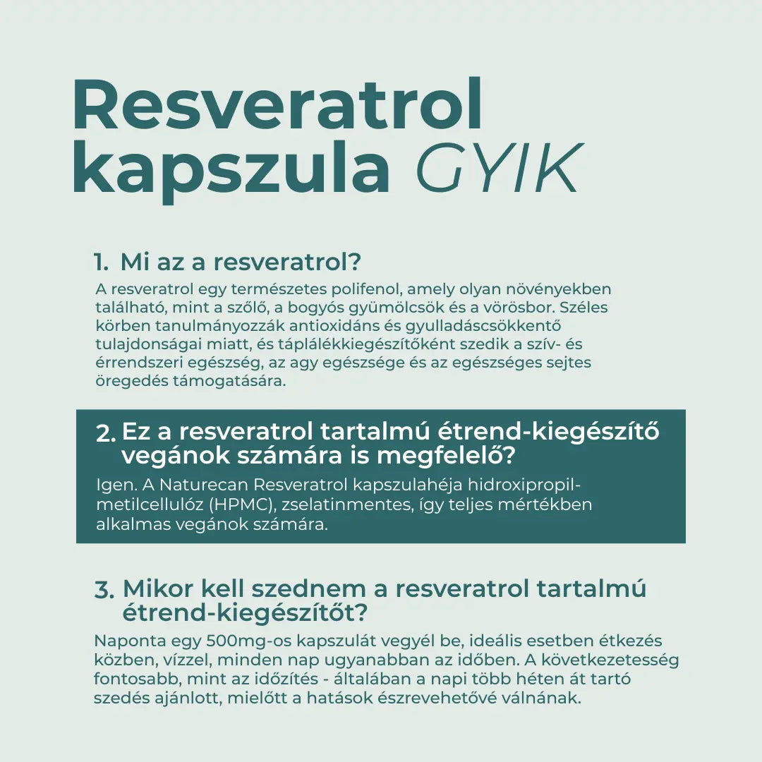 resveratrol mire jó
