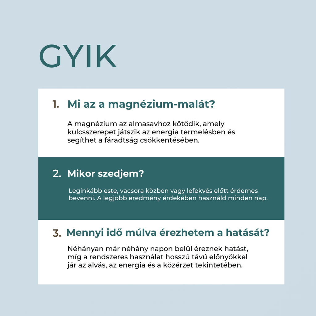 magnézium fajták
