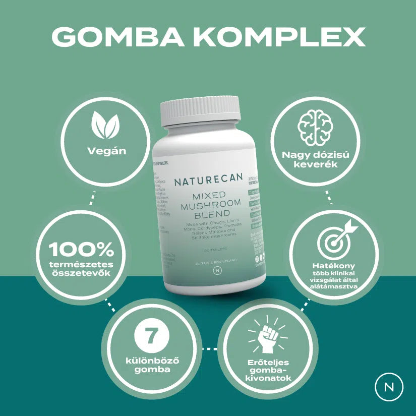 gomba komplex tabletta