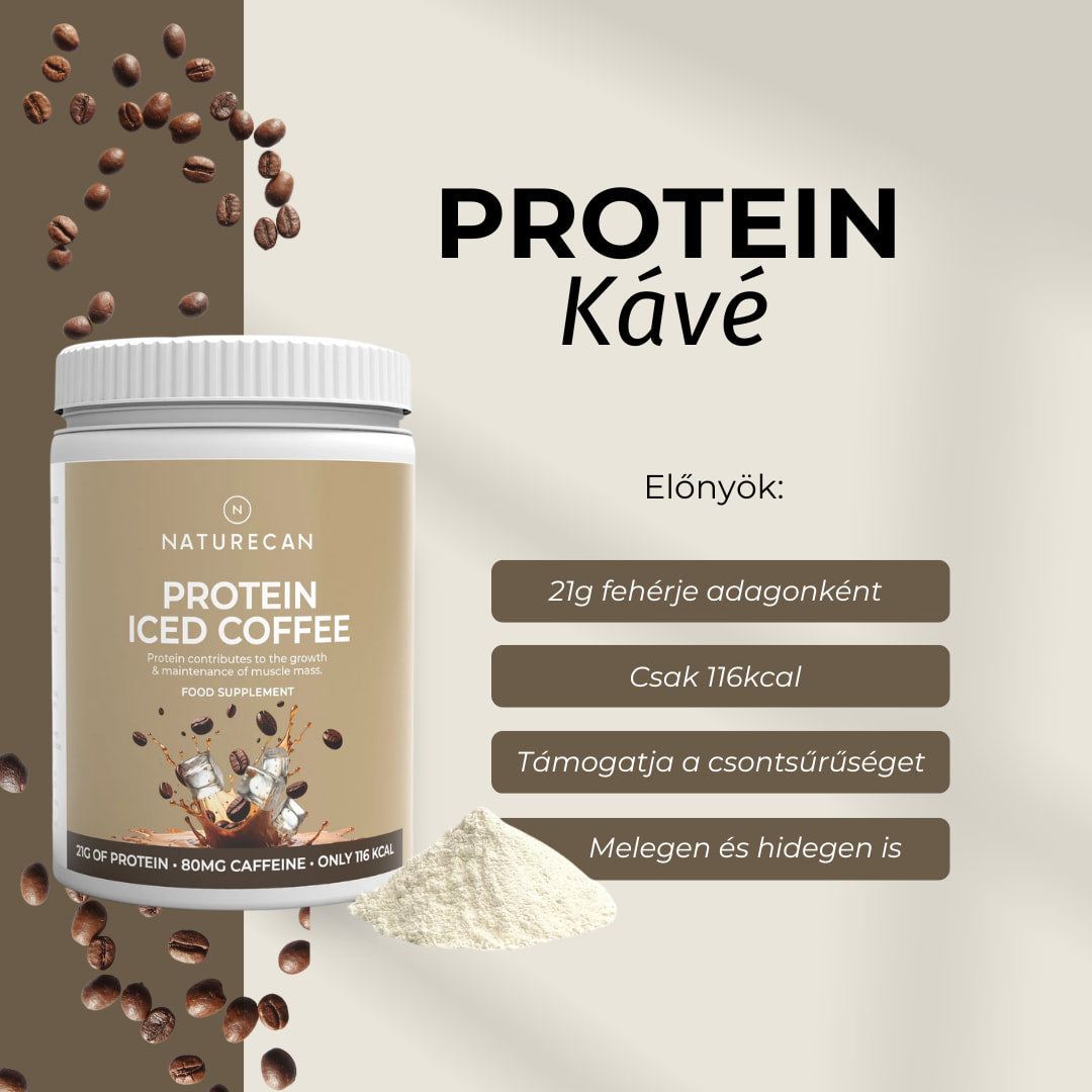 fehérjés kávé