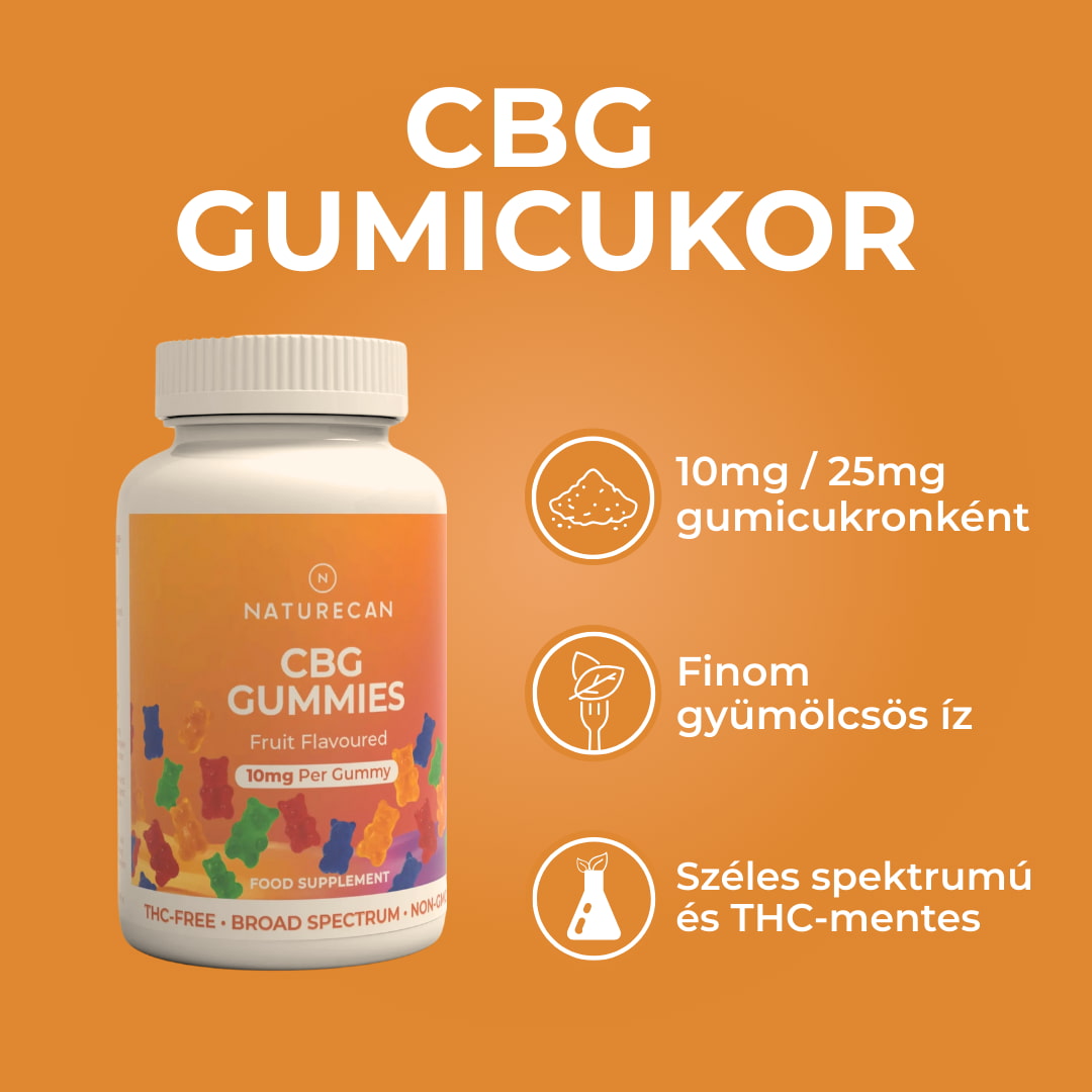 kannabigerol gumicukor