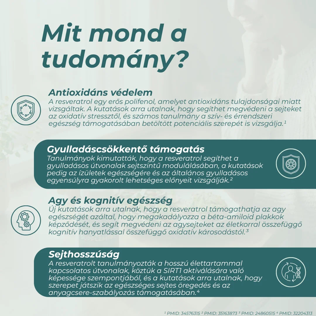 rezveratrol mire jó
