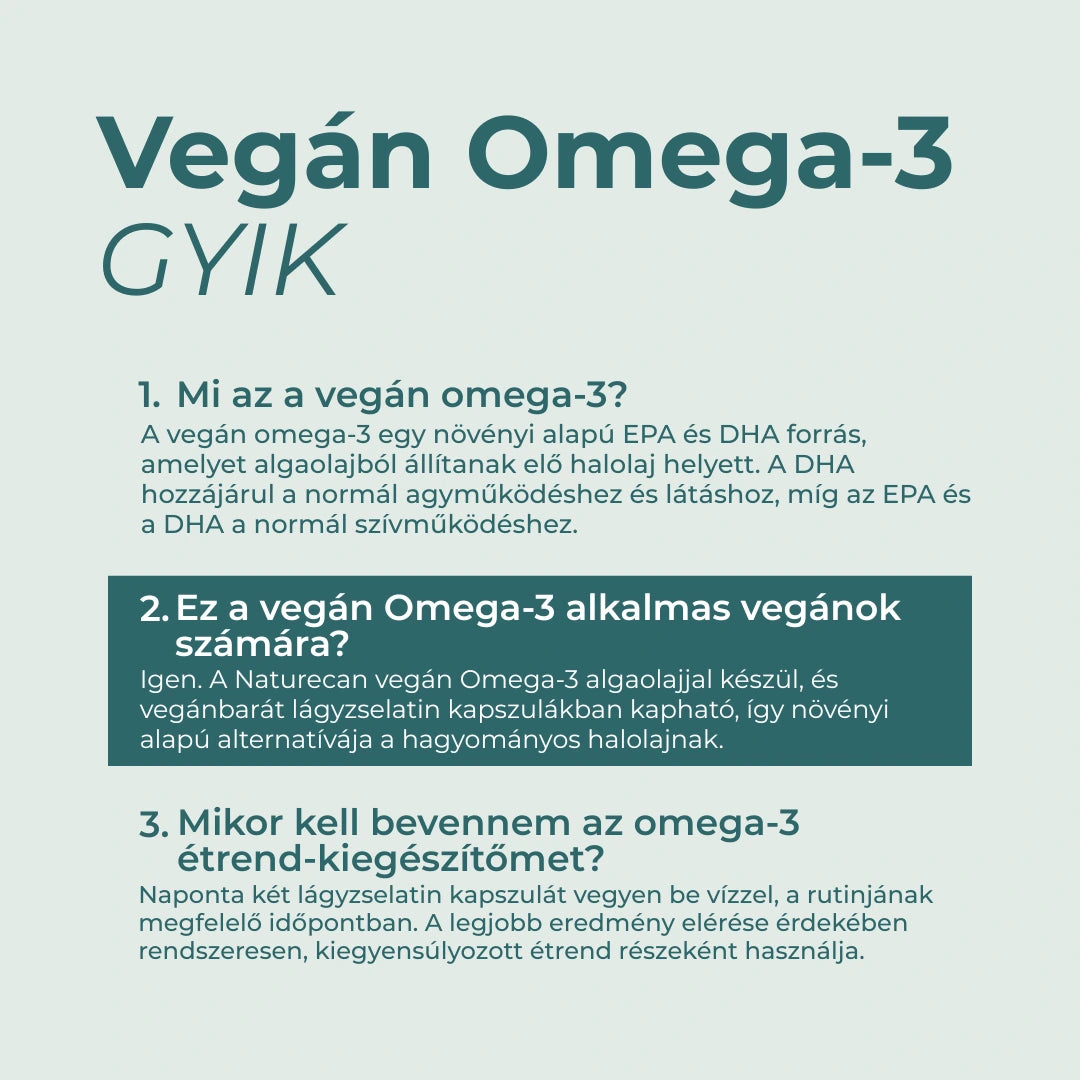 naturecan vegán omega-3