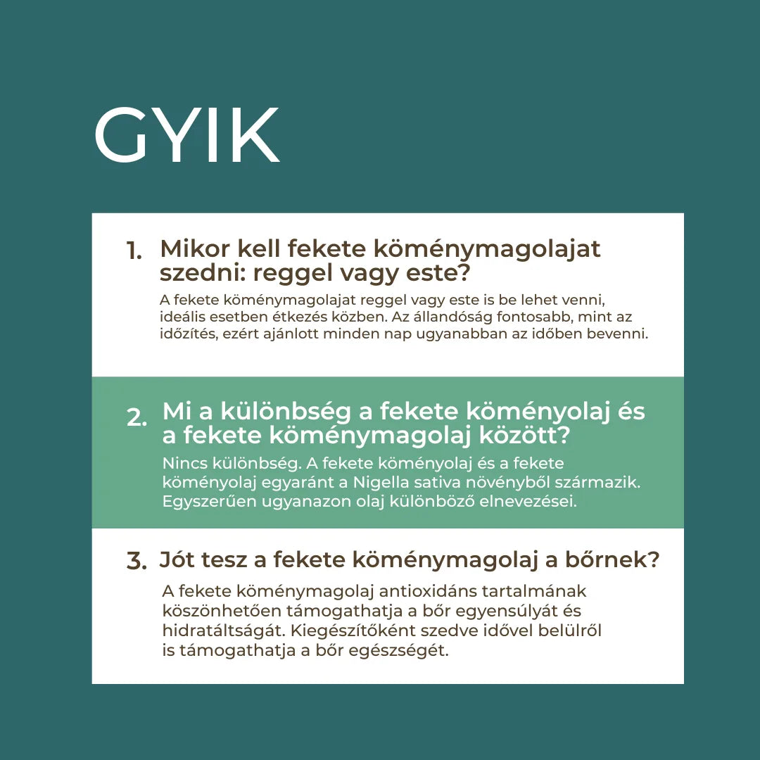 fekete kömény olaj kapszula