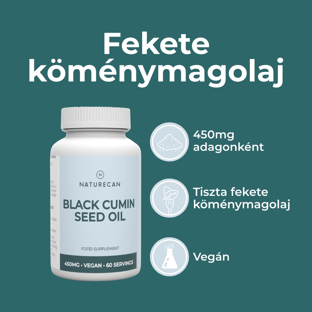 Fekete Köménymagolaj Kapszula