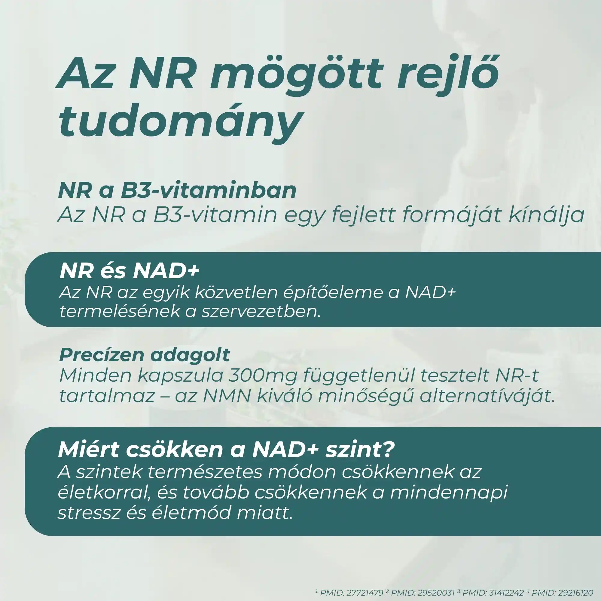 nad+ előnyei