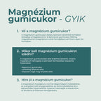 Magnézium citrát gumicukor