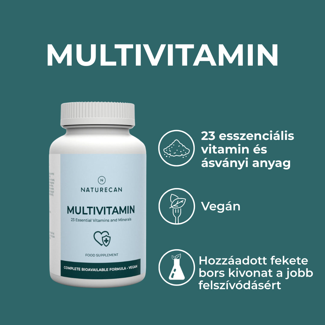 Vegán multivitamin