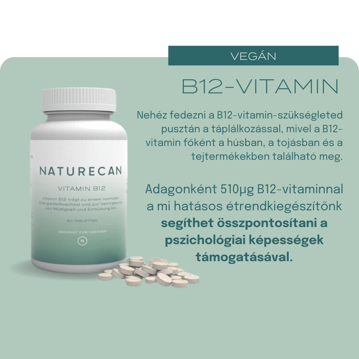 b12 vitamin előnyei