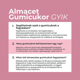 almaecet fogyasztása reggel