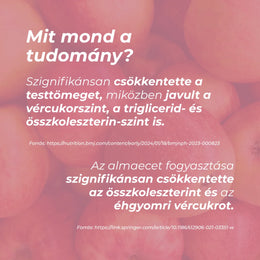 almaecet fogyasztása