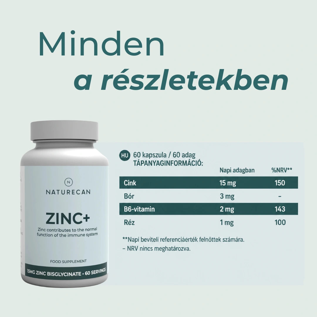 cink vitamin mire jó