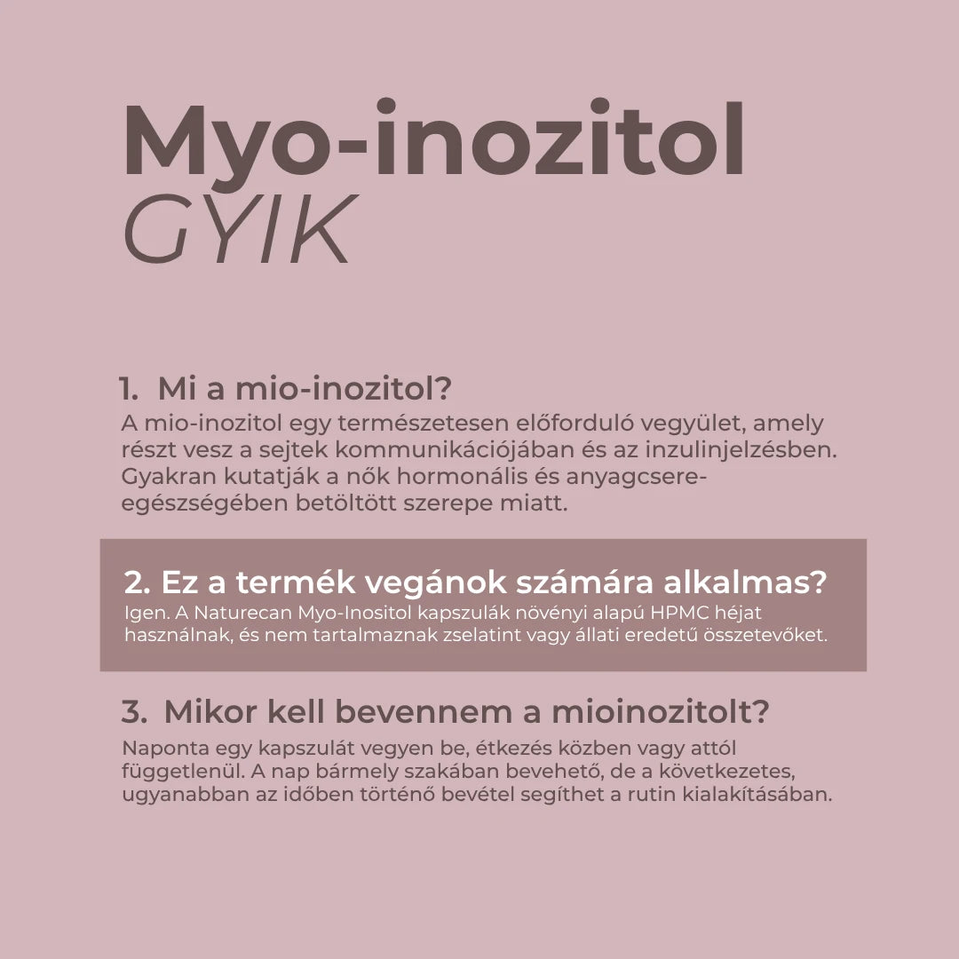 mio inozitol vélemény