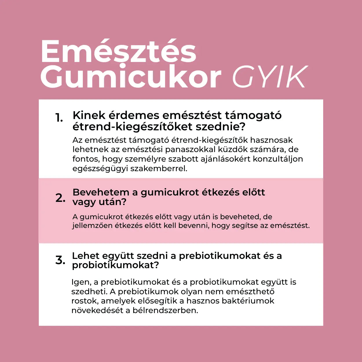 probiotikum kapszula gyik
