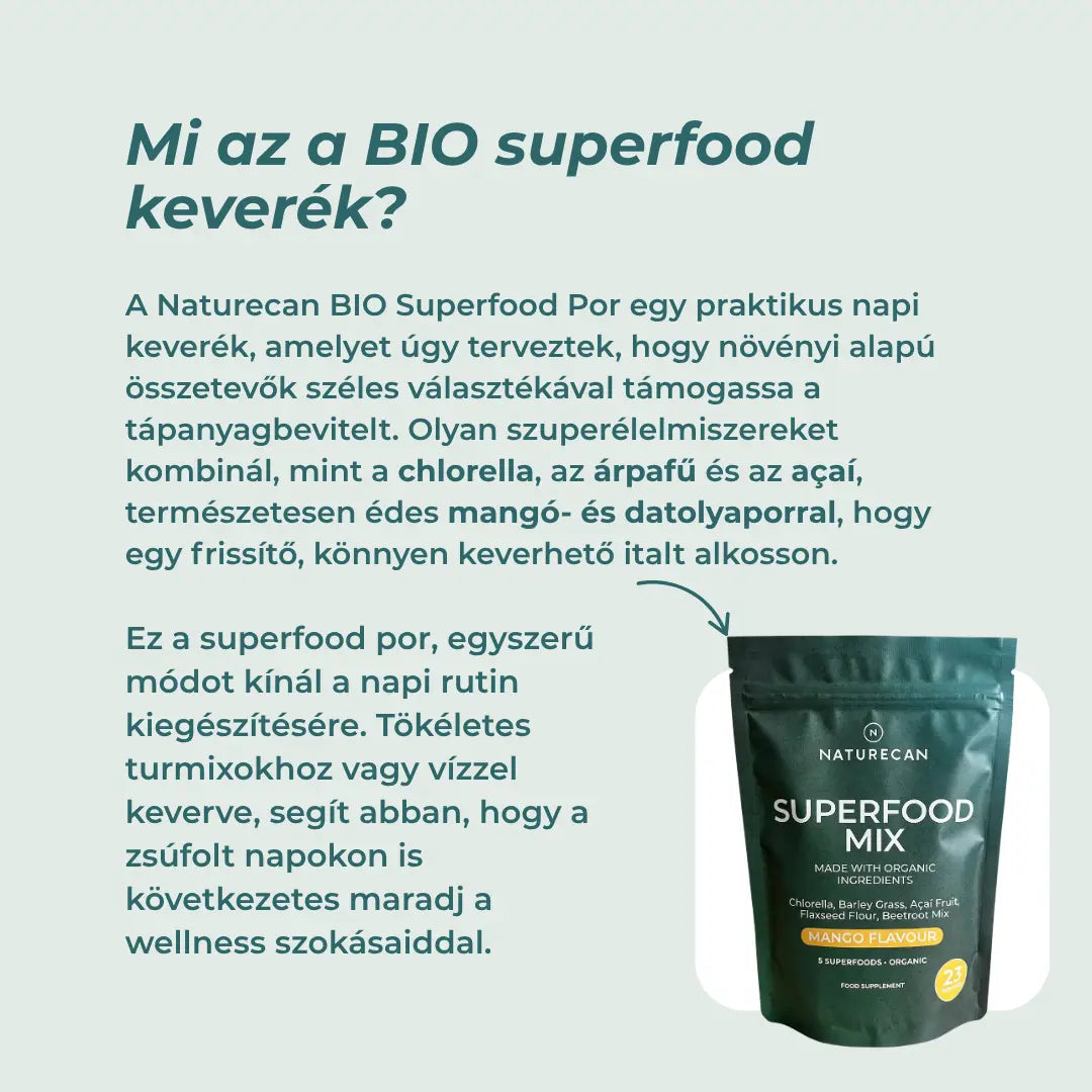 superfood ételek